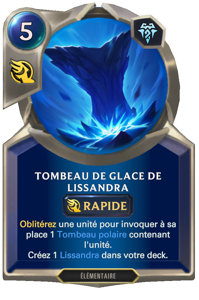 Tombeau de glace de Lissandra