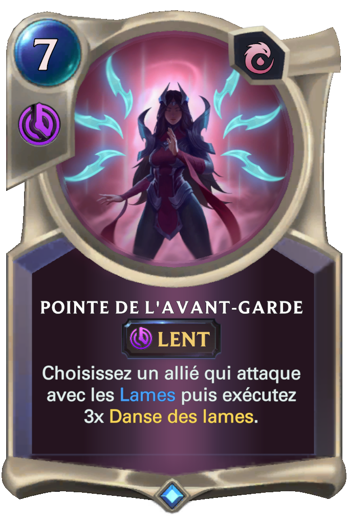 Pointe de l'avant-garde