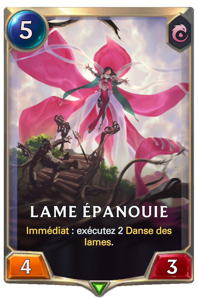 Lame épanouie