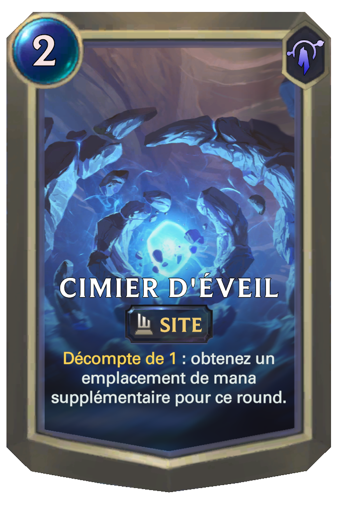 Cimier d'éveil