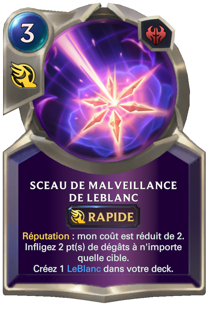 Sceau de malveillance de LeBlanc