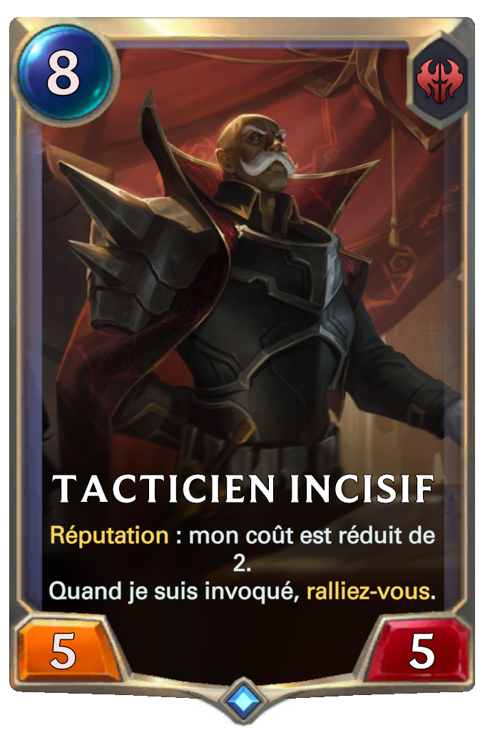 Tacticien incisif
