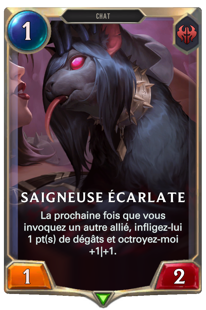 Saigneuse écarlate