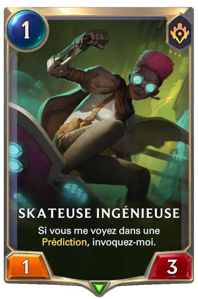 Skateuse ingénieuse