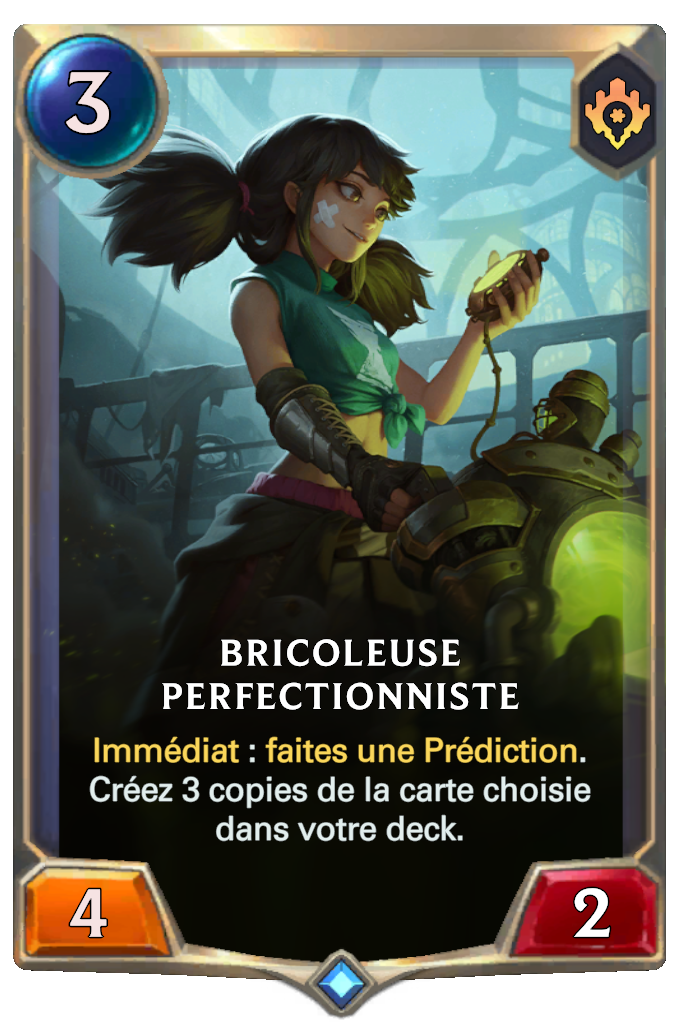 Bricoleuse perfectionniste
