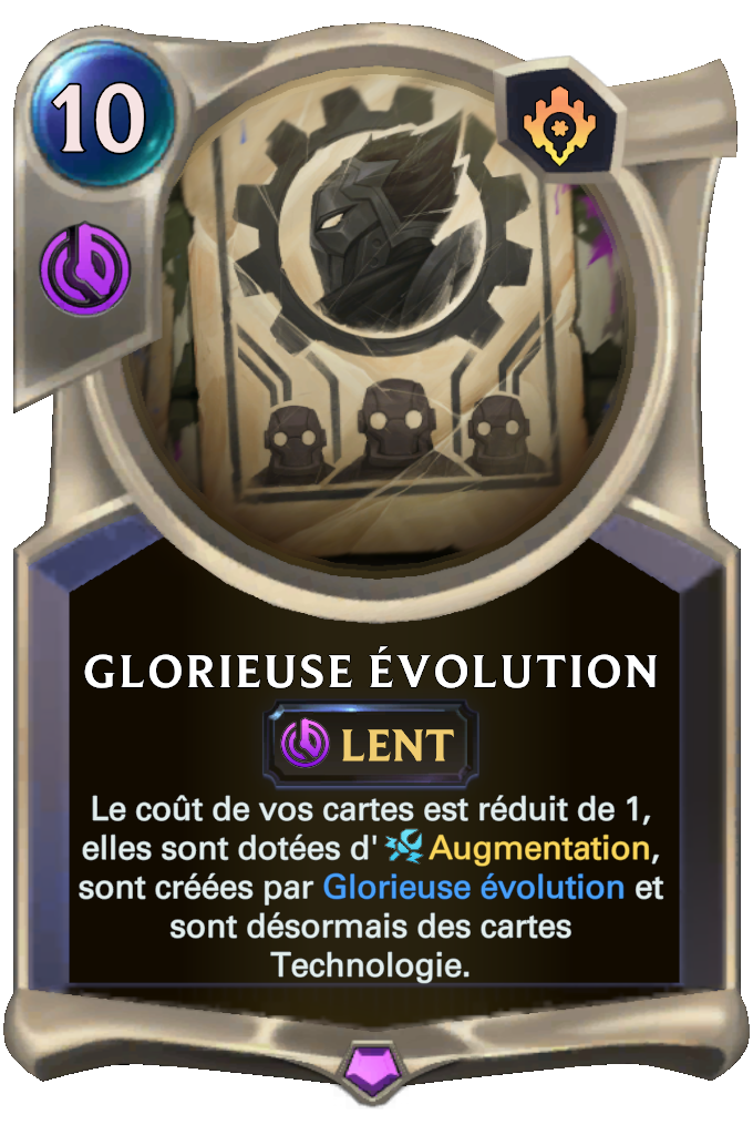 Glorieuse évolution