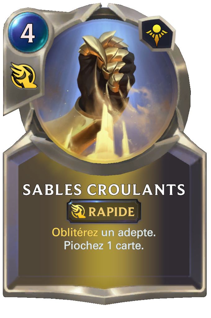Sables croulants