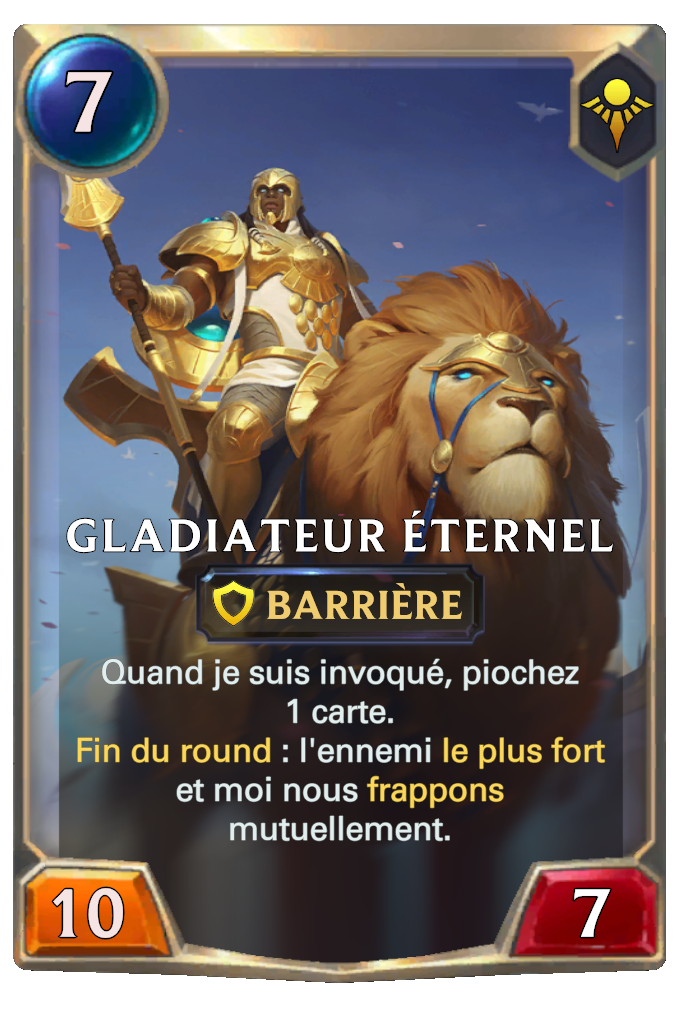 Gladiateur éternel