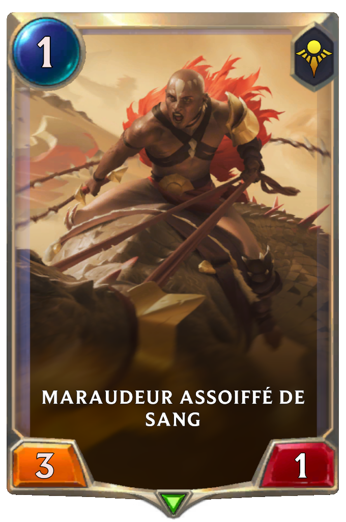 Maraudeur assoiffé de sang