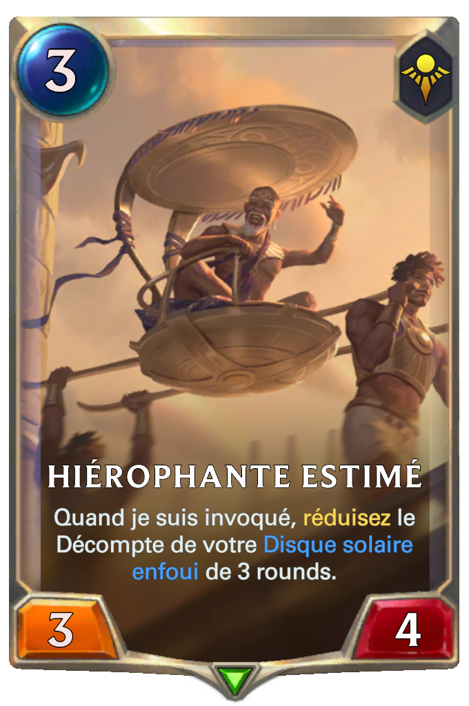 Hiérophante estimé