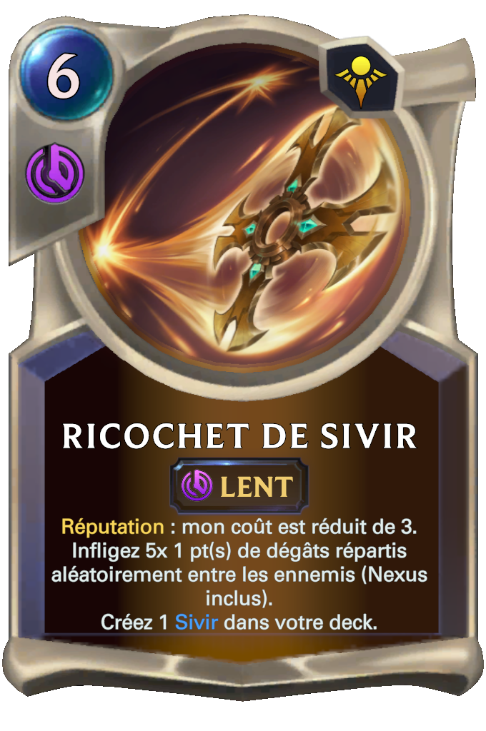 Ricochet de Sivir
