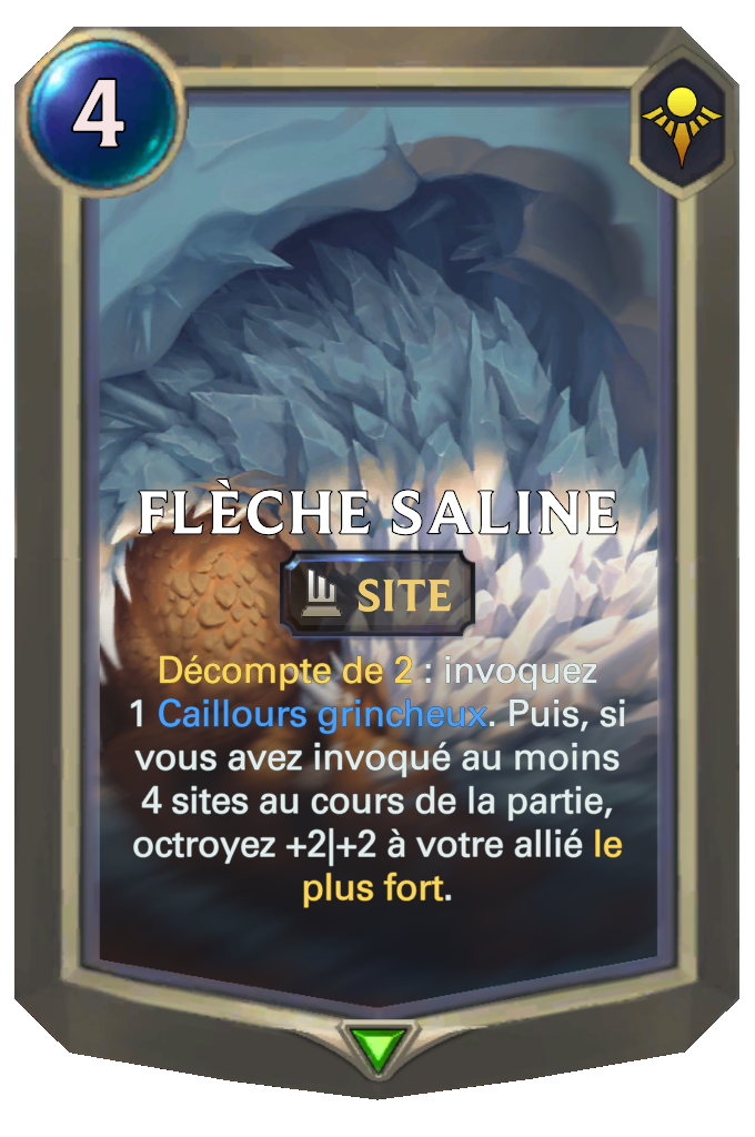Flèche saline
