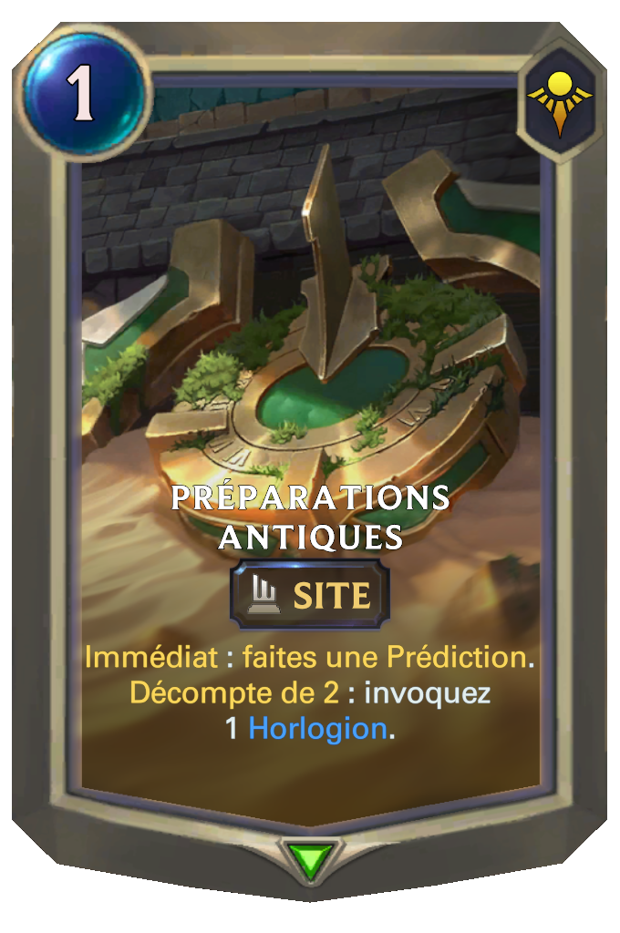 Préparations antiques