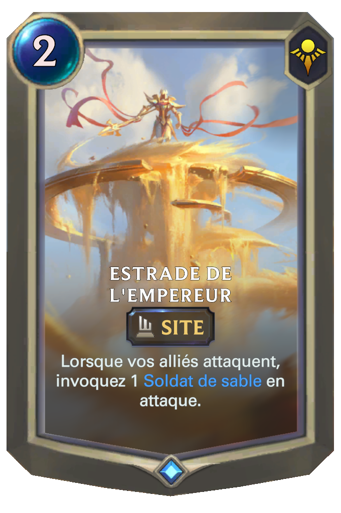 Estrade de l'empereur