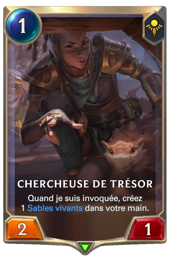 Chercheuse de trésor
