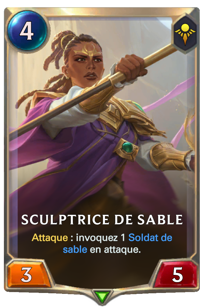 Sculptrice de sable