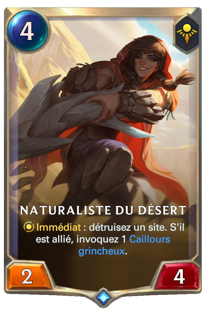 Naturaliste du désert