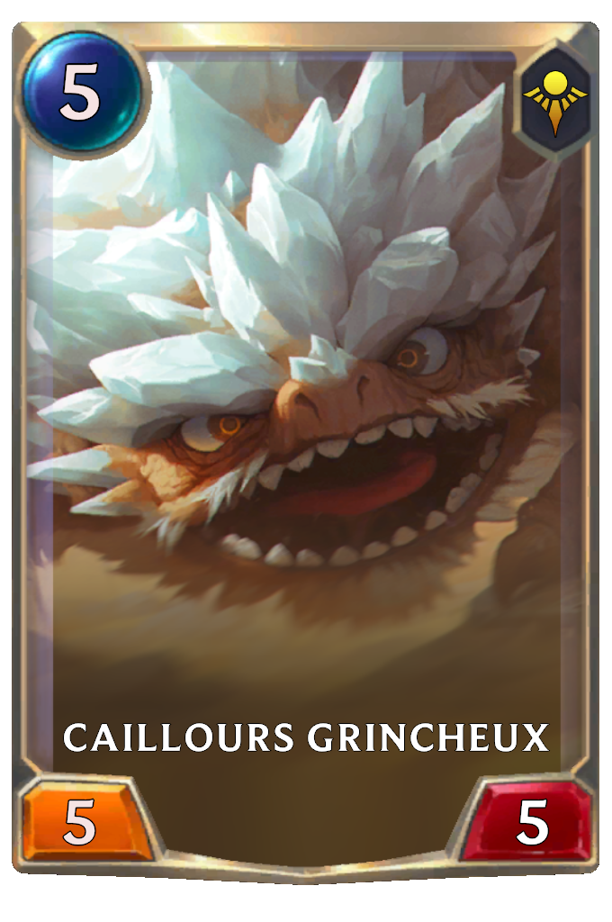 Caillours grincheux
