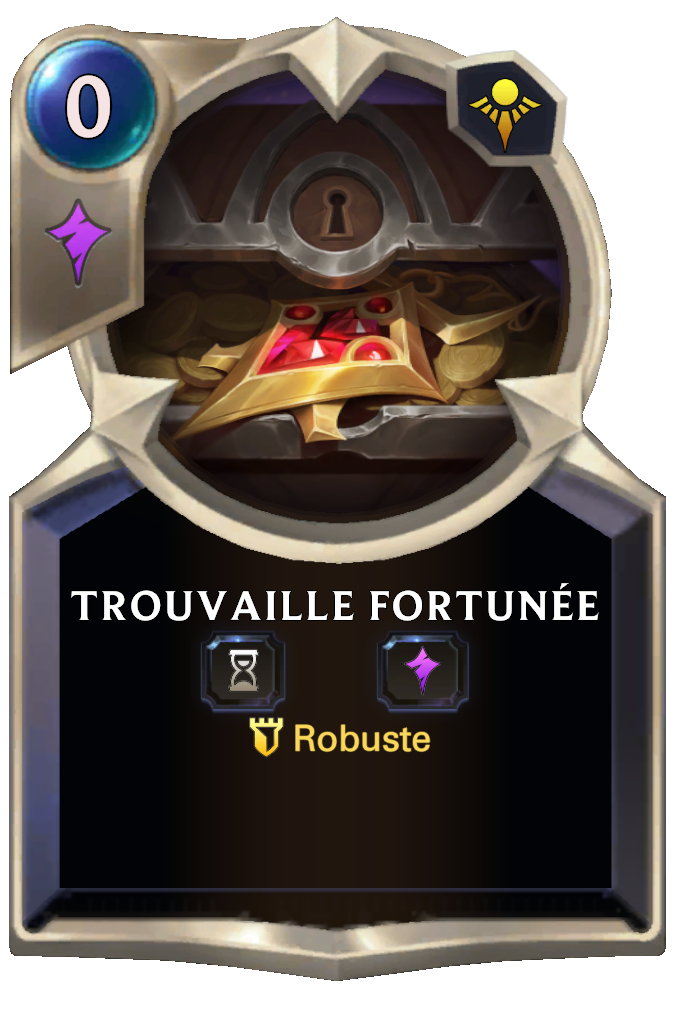 Trouvaille fortunée