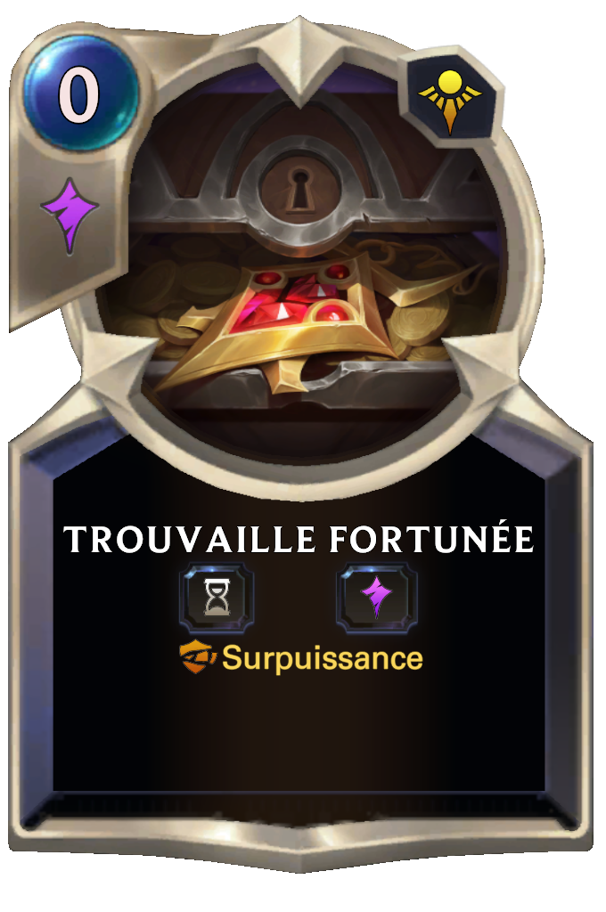 Trouvaille fortunée