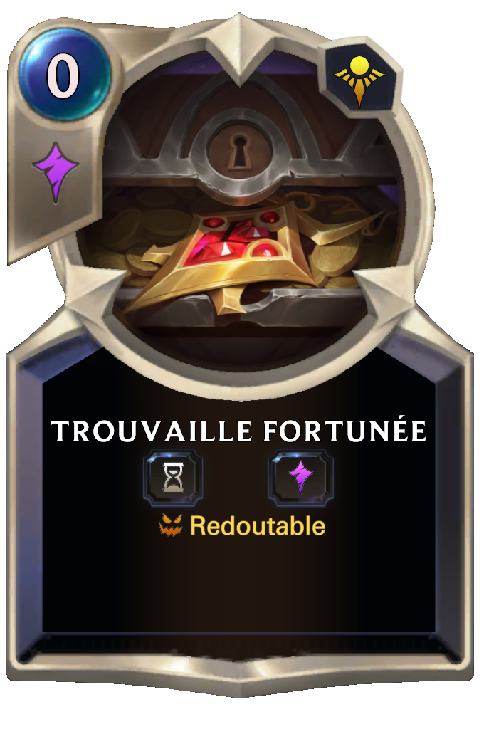 Trouvaille fortunée
