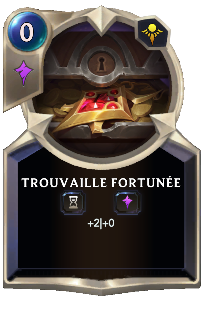 Trouvaille fortunée