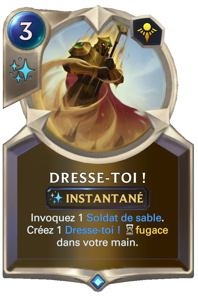 Dresse-toi !