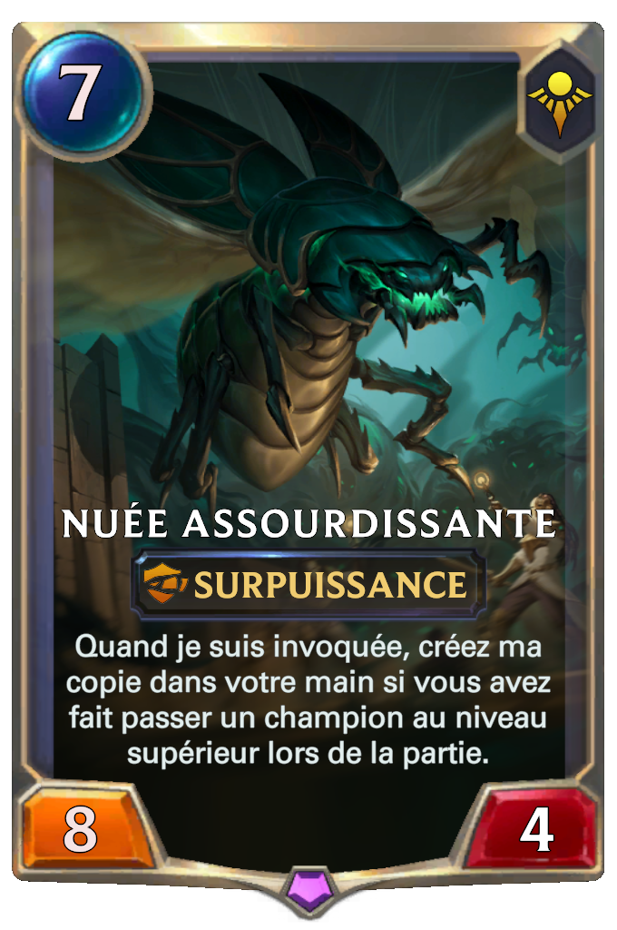 Nuée assourdissante