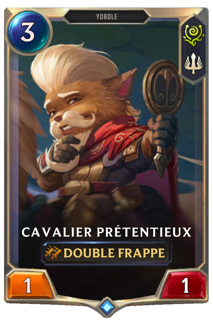 Cavalier prétentieux