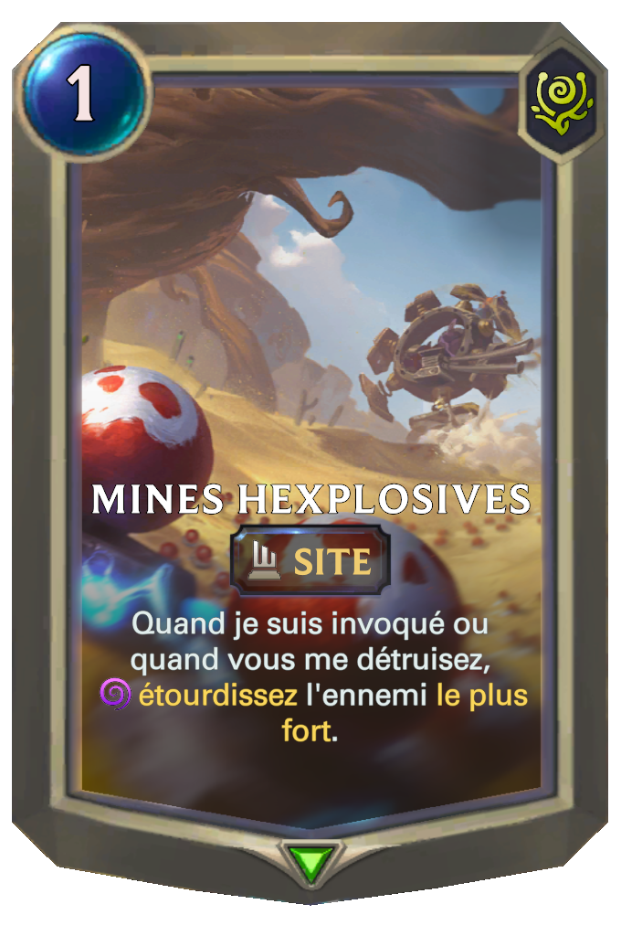 Mines Hexplosives