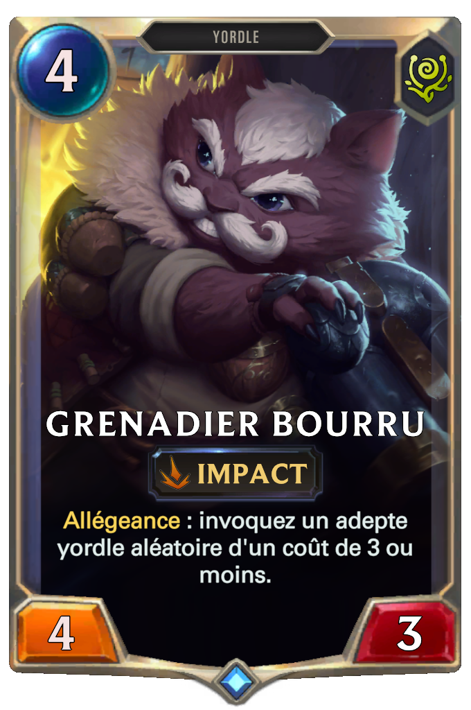 Grenadier bourru