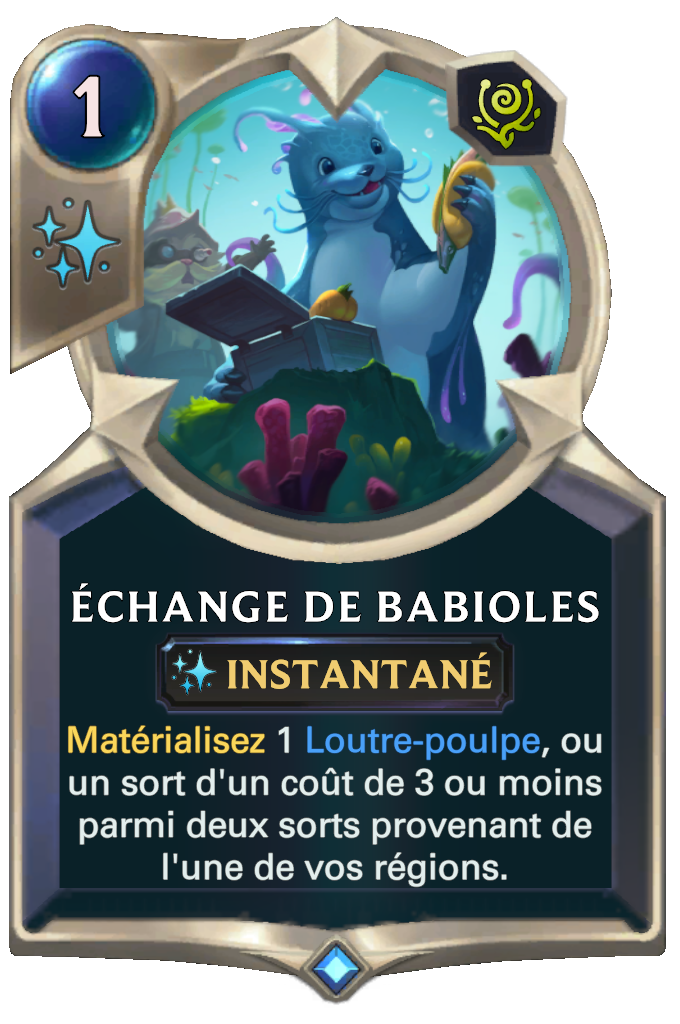 Échange de babioles
