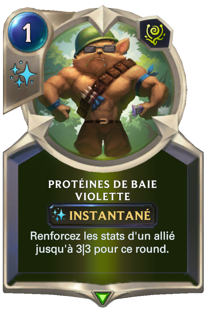 Protéines de Baie violette