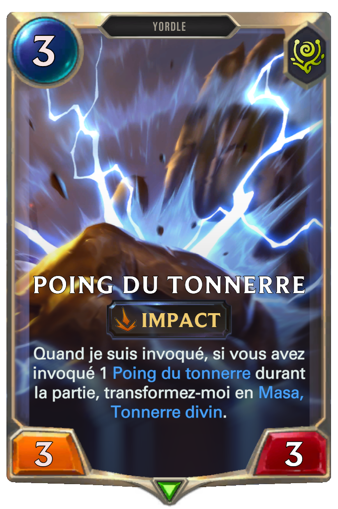 Poing du tonnerre