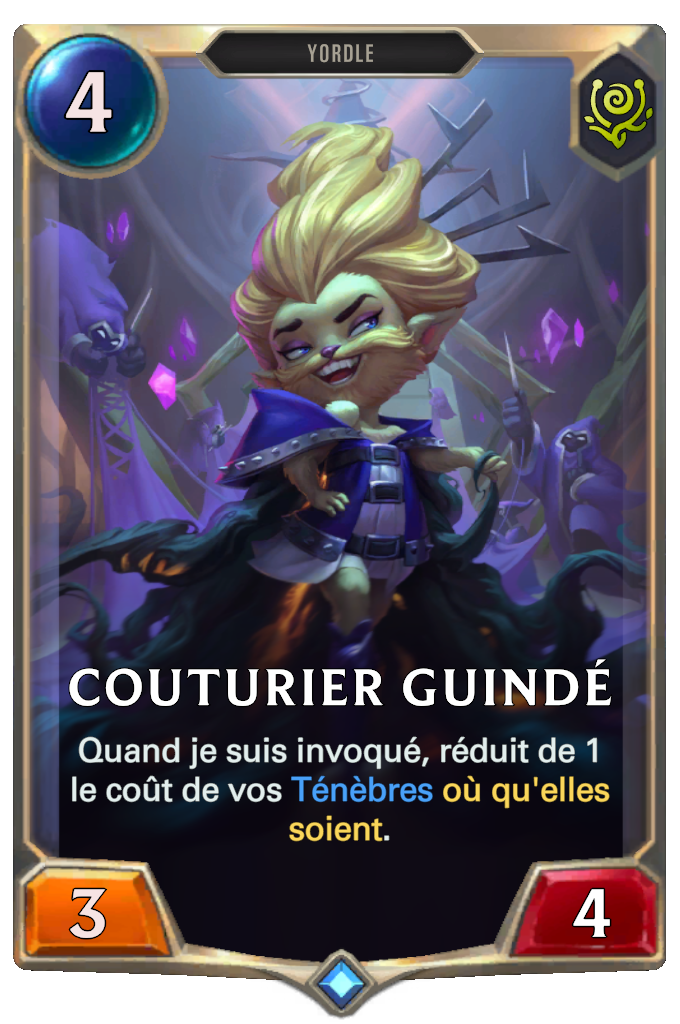 Couturier guindé