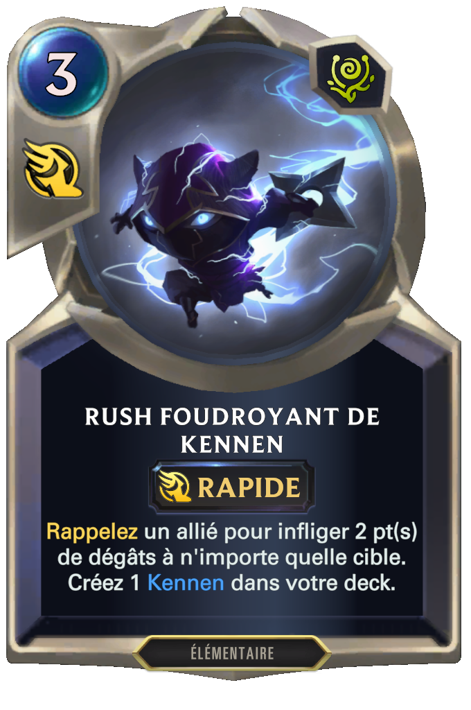 Rush foudroyant de Kennen