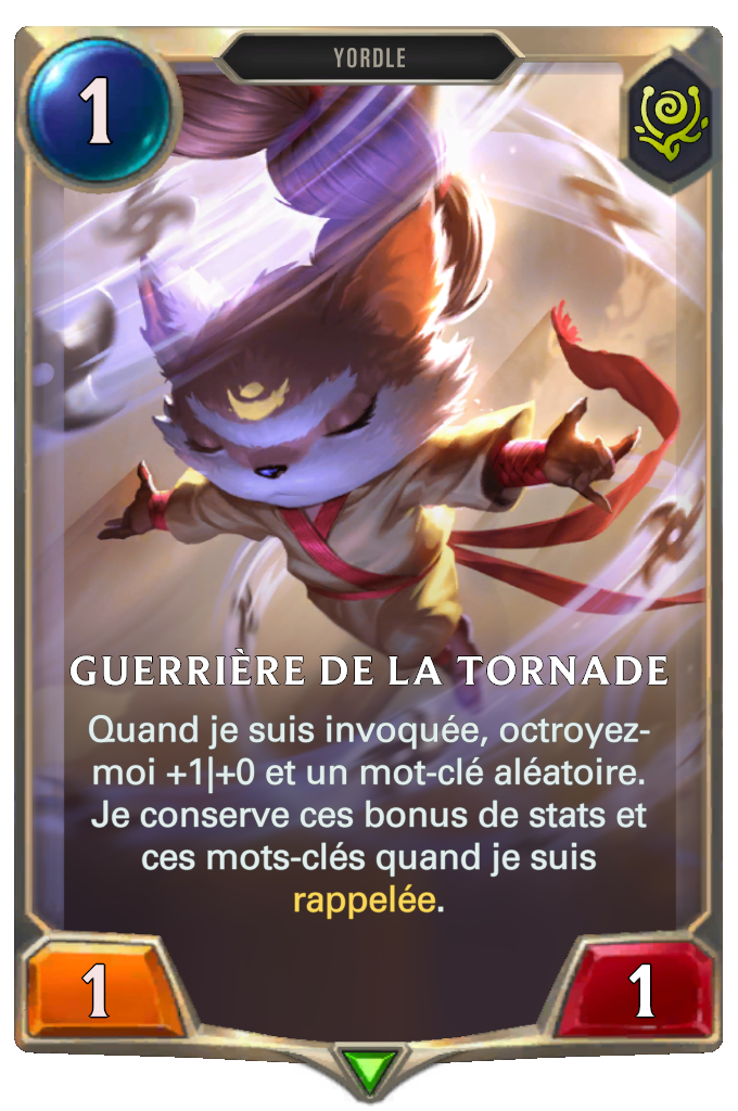 Guerrière de la tornade