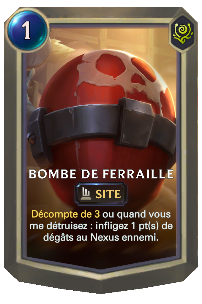 Bombe de ferraille