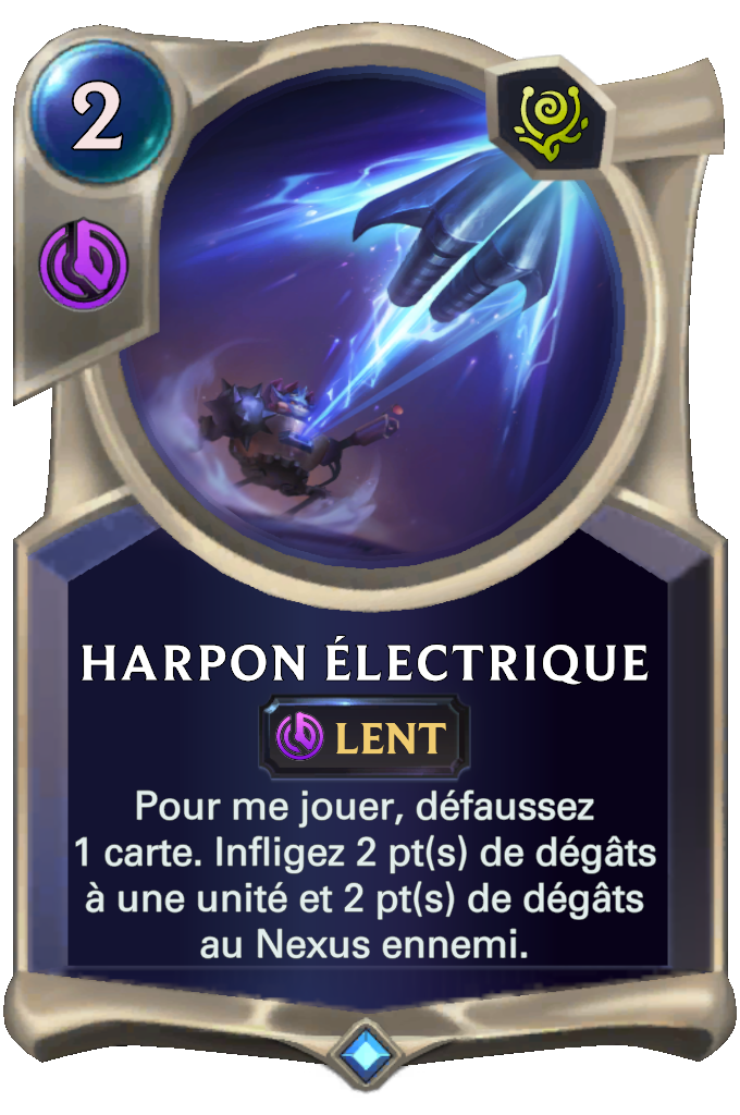 Harpon électrique