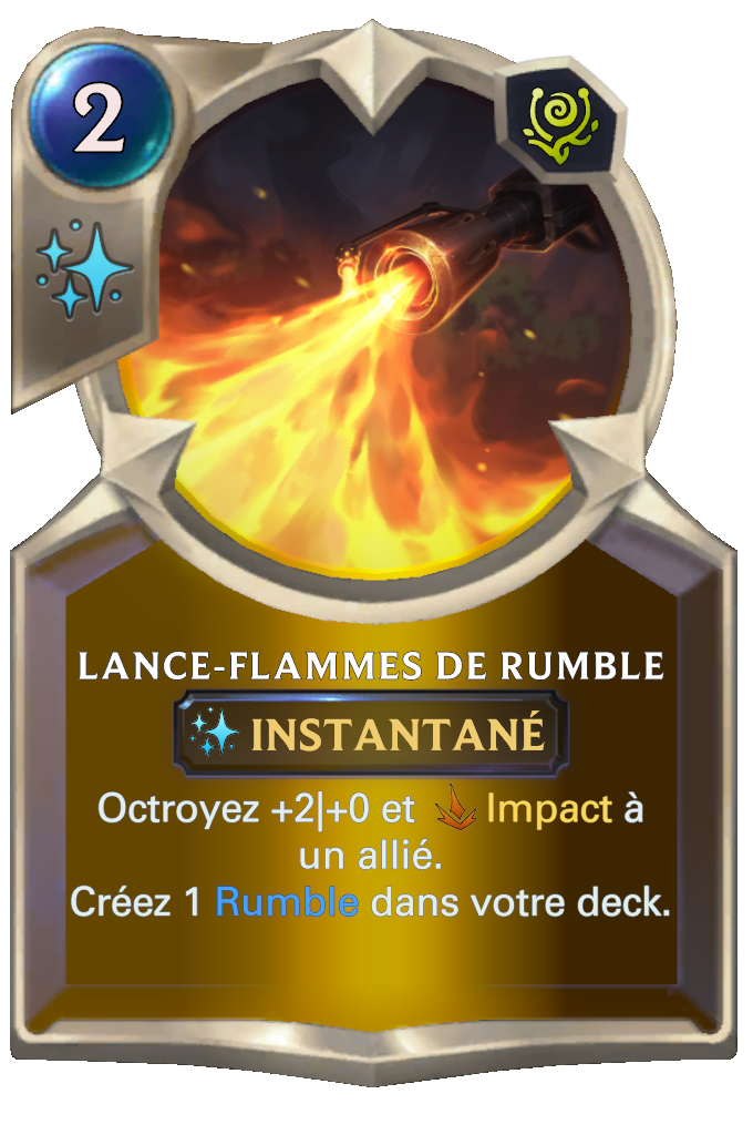 Lance-flammes de Rumble
