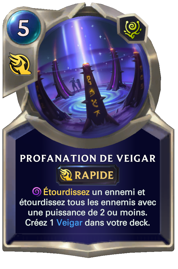 Profanation de Veigar