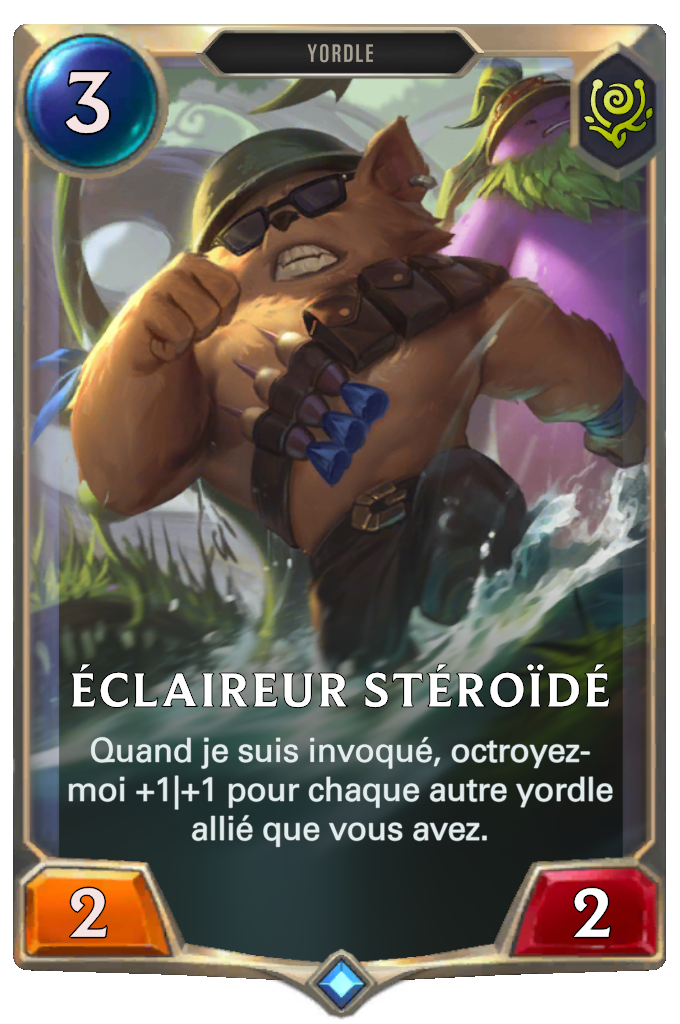 Éclaireur stéroïdé