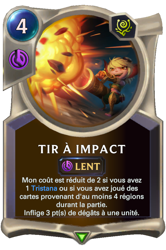 Tir à impact