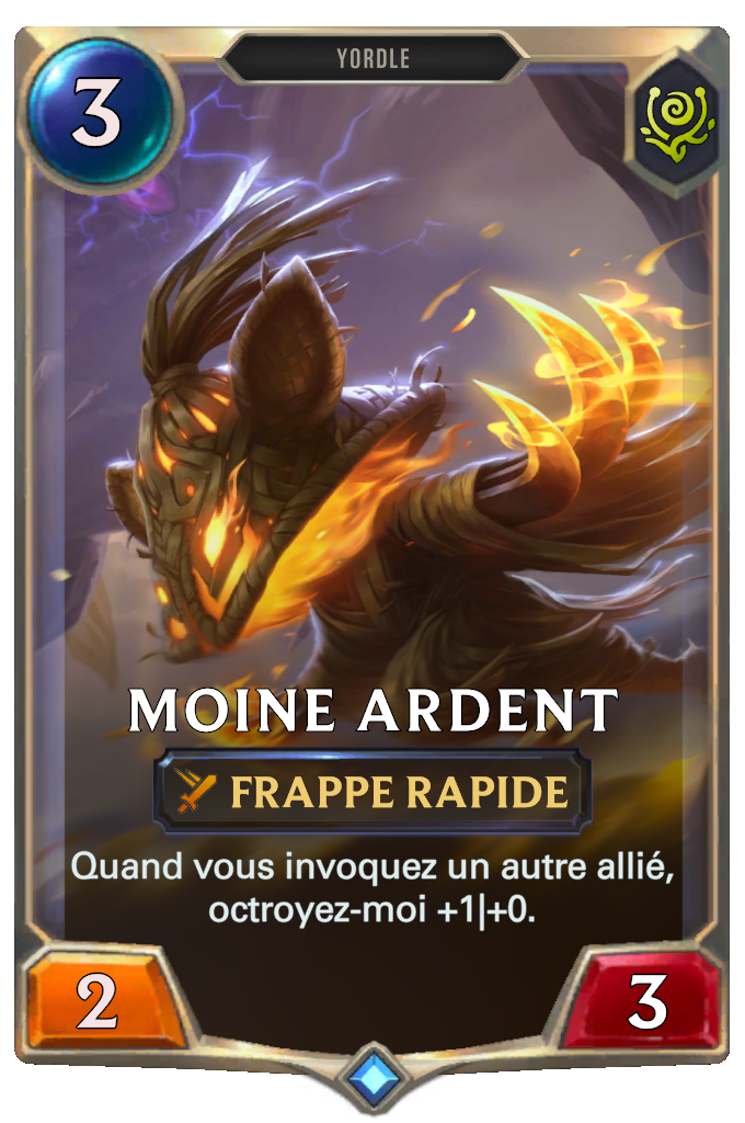 Moine ardent