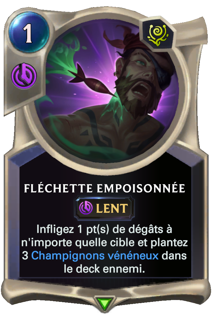 Fléchette empoisonnée