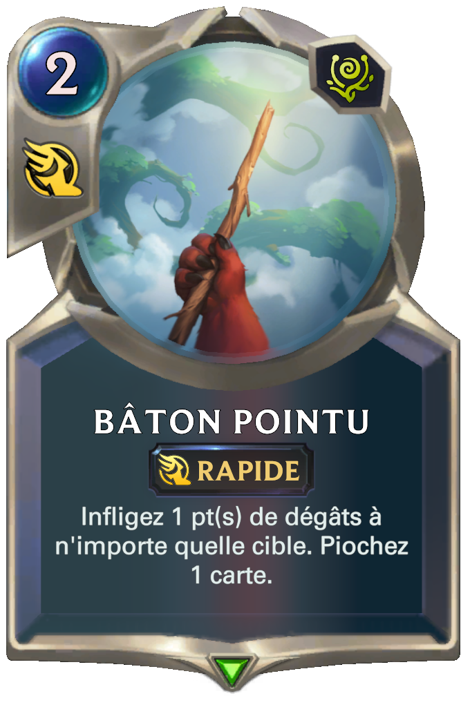 Bâton pointu