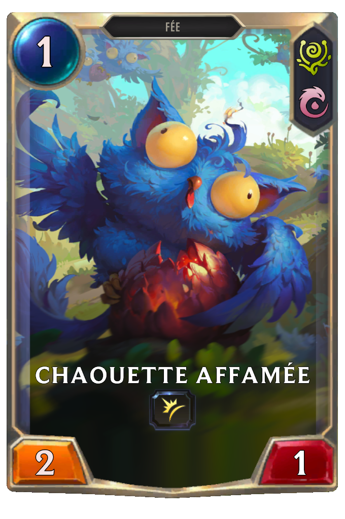 Chaouette affamée