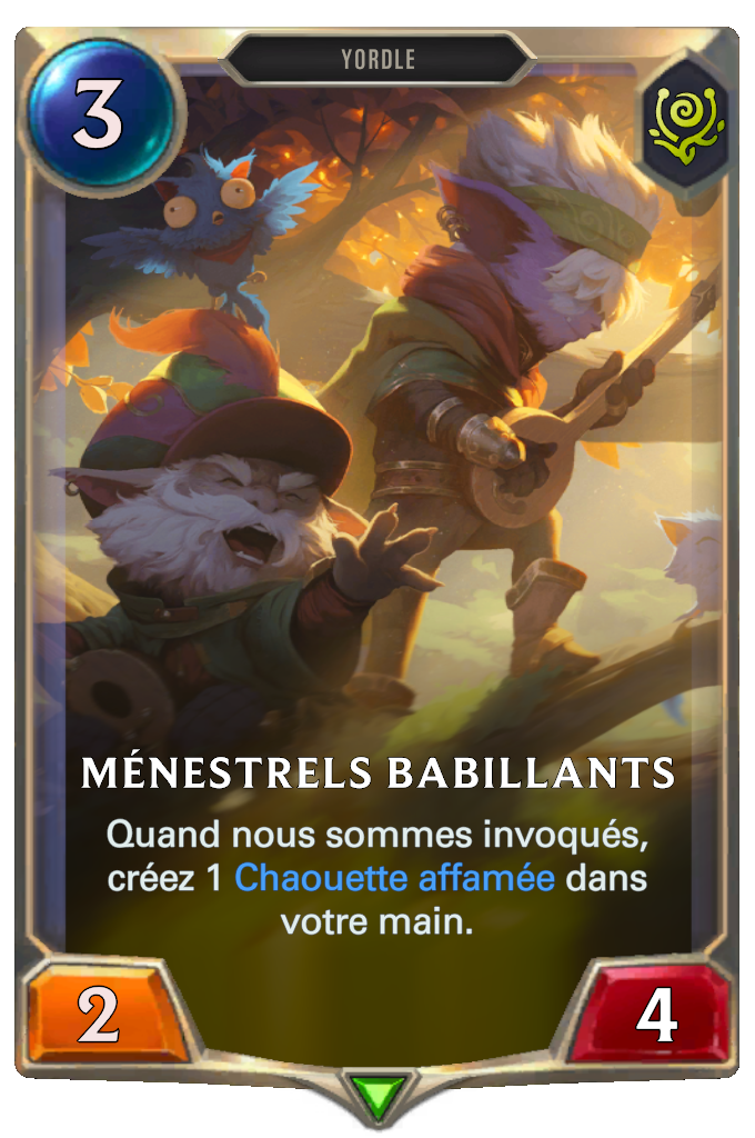 Ménestrels babillants