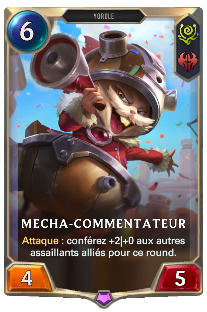 Mecha-commentateur