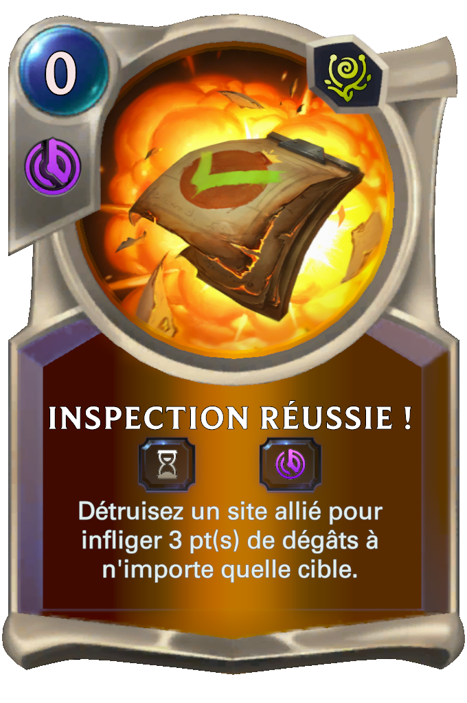Inspection réussie !